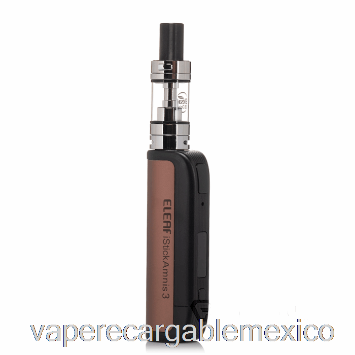 Vape Recargable Eleaf Istick Amnis Iii 3 20w Kit De Inicio Café